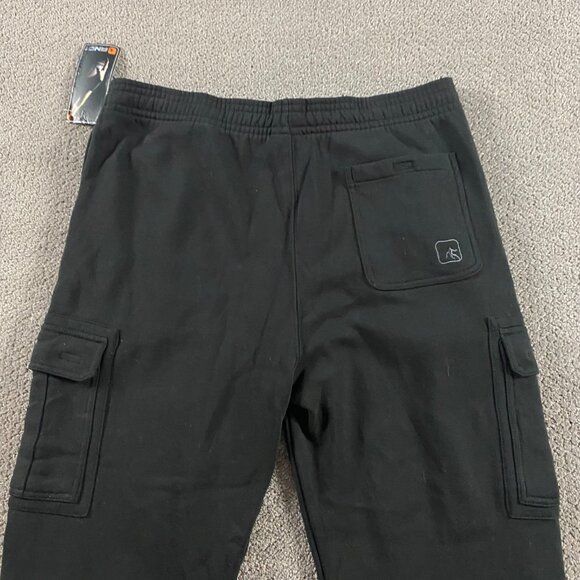 NWT Vintage And1 Sweatpants Men's 2XL Double Team Fleece Cargo Joggers Pants Y2K - Picture 8 of 16